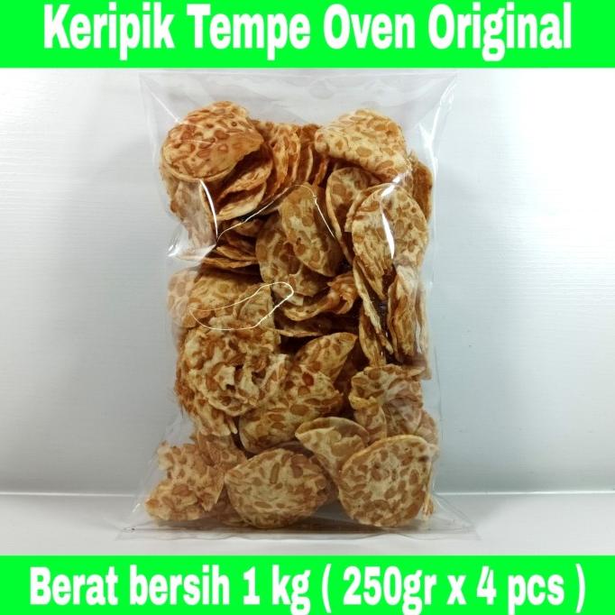 

BIG SALE KERIPIK TEMPE OVEN SPESIAL 1 KILO ( 1000 GRAM ) !!!!!