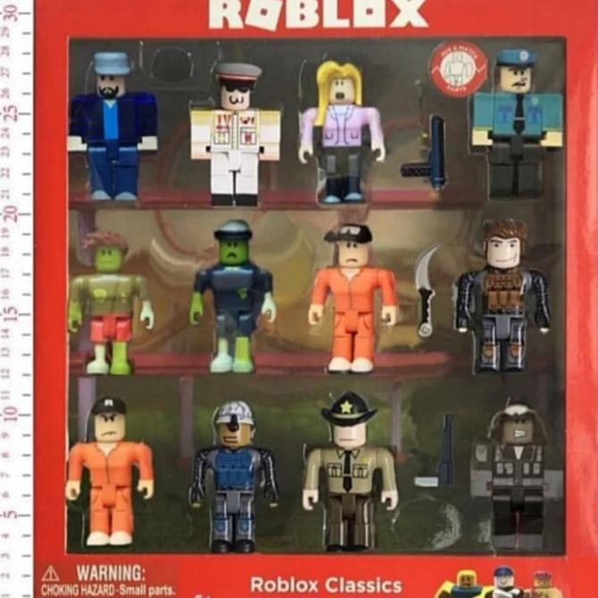 Mainan Roblox set 10 Box Figure Roblox Vault Colection