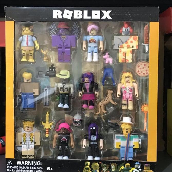 Fure ROBLOX Box Set isi 12 Mainan Anak Topper Kue