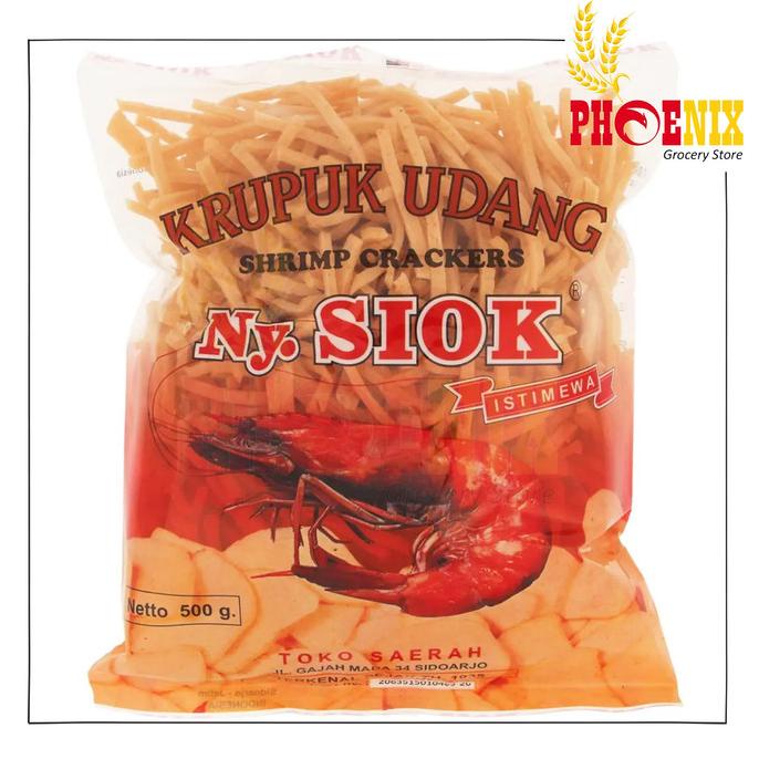 

NEW PRODUK KRUPUK UDANG NY. SIOK BENTUK KOREK API 500 GRAM !!!!!