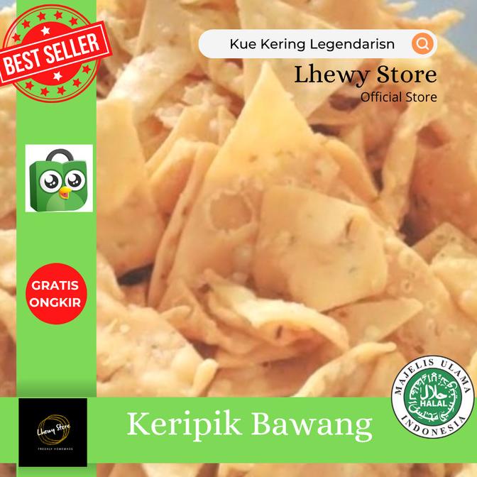 

NEW PRODUK KRIPIK BAWANG ENDES LHEWY STORE 300GR !!!!!