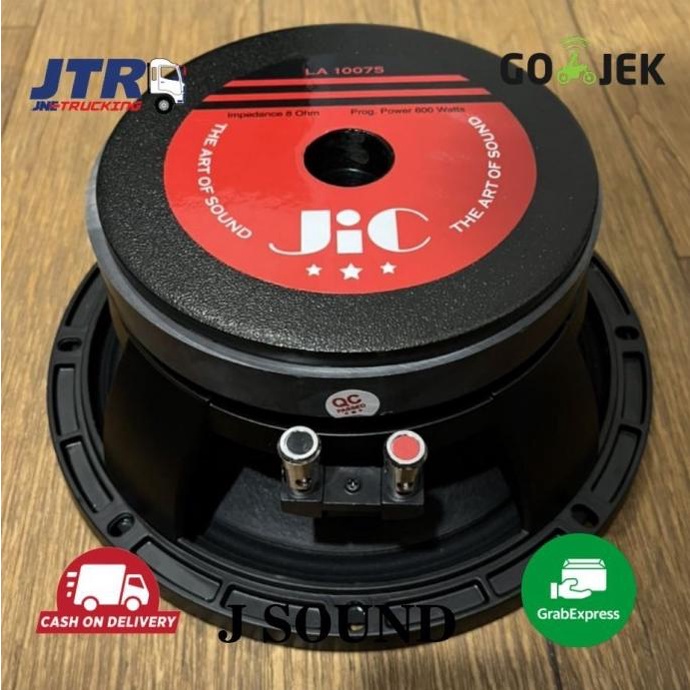 BEBAS ONGKIR - Speaker JIC LA 10075 - 10 INCH