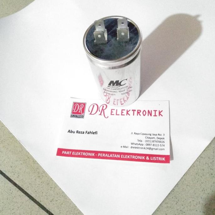Update Kapasitor Capasitor MC Running AC 10uf 10 uf mikro 400 450 v volt dre3 Diminati Banget