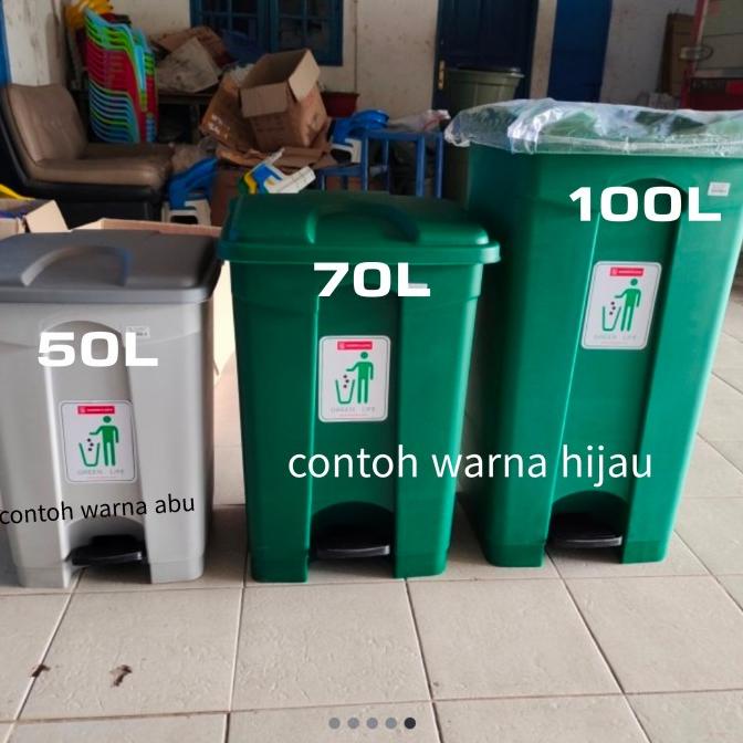 Tempat Sampah Injak 70 Liter Tempat Sampah Besar Tong Sampah Besar