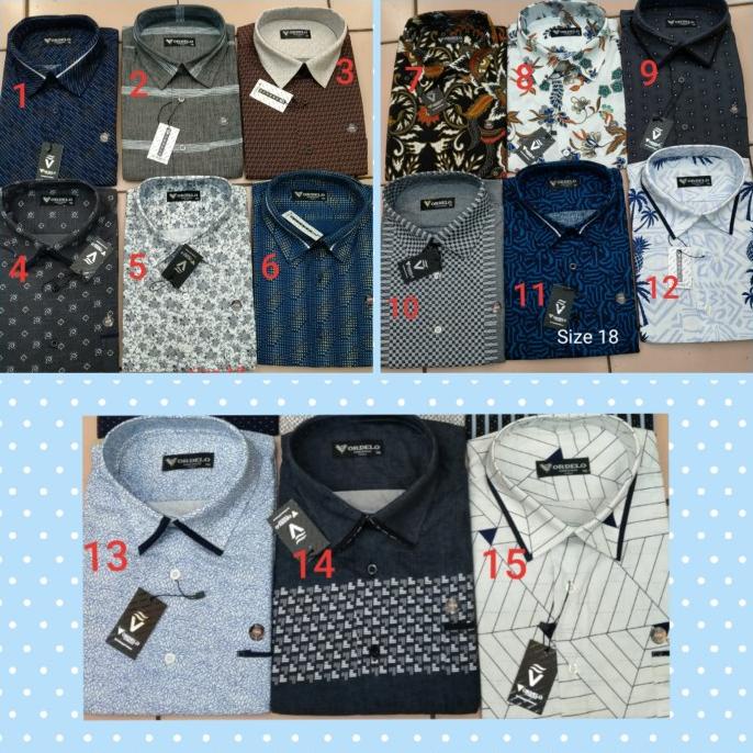 New Kemeja Pria Vordelo Big Size Limited Edition