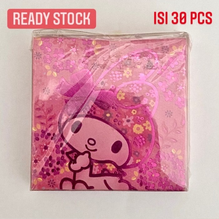 

New! Amplop Ang Pao Imlek isi 30 My Melody Pink Embos Gold Sanrio Original Limited