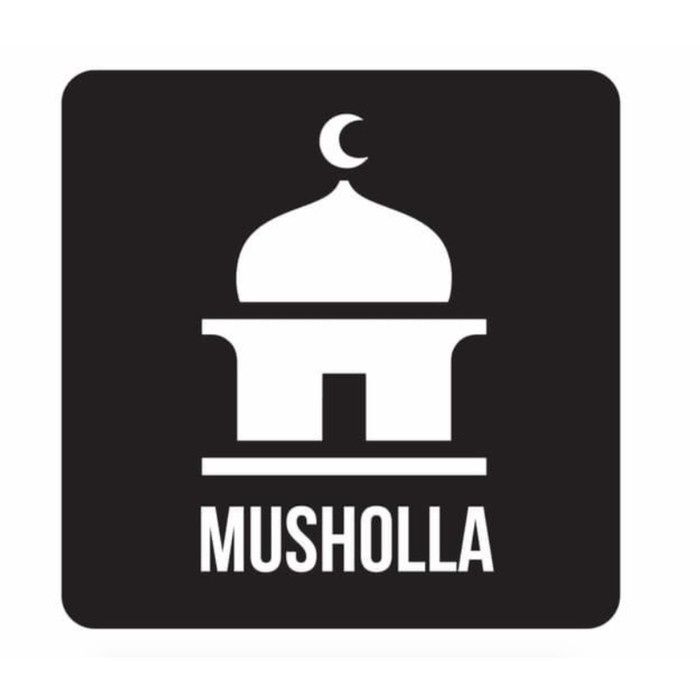 

SIGN MUSHOLLA ACRYLIC TIMBUL / SIGN MUSHOLLA AKRILIK