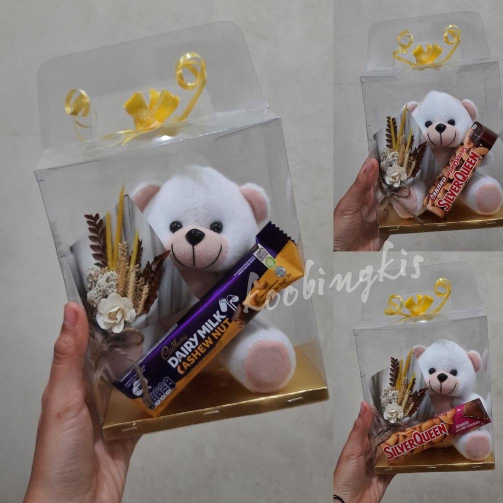 

Big Sale Paket bear buket coklat mini hadiah ulang tahun wisuda Berkualitas