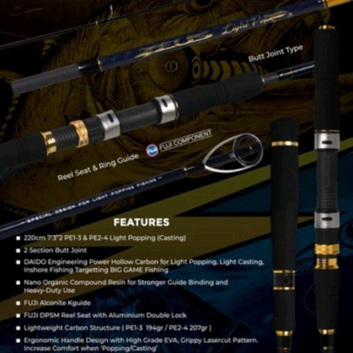 joran daido Zeus light popping 732/220cm