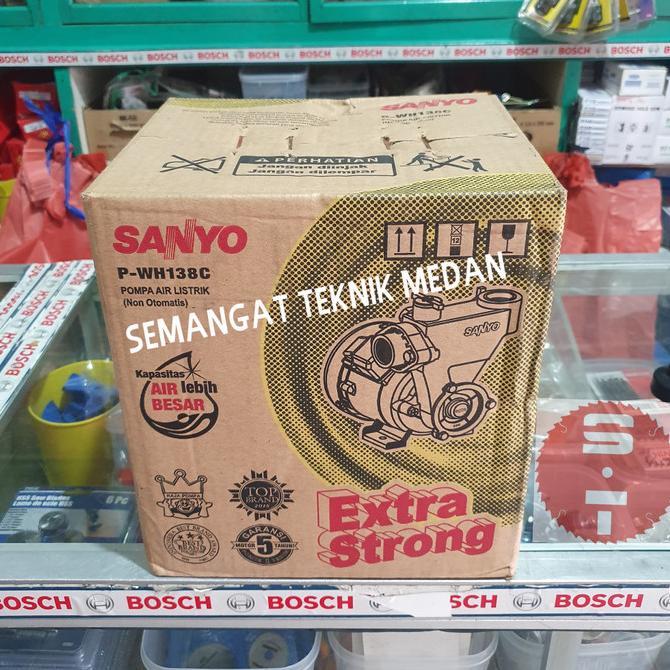 PWH138C SANYO POMPA AIR NON AUTO PWH 137 138 C 137C 138C