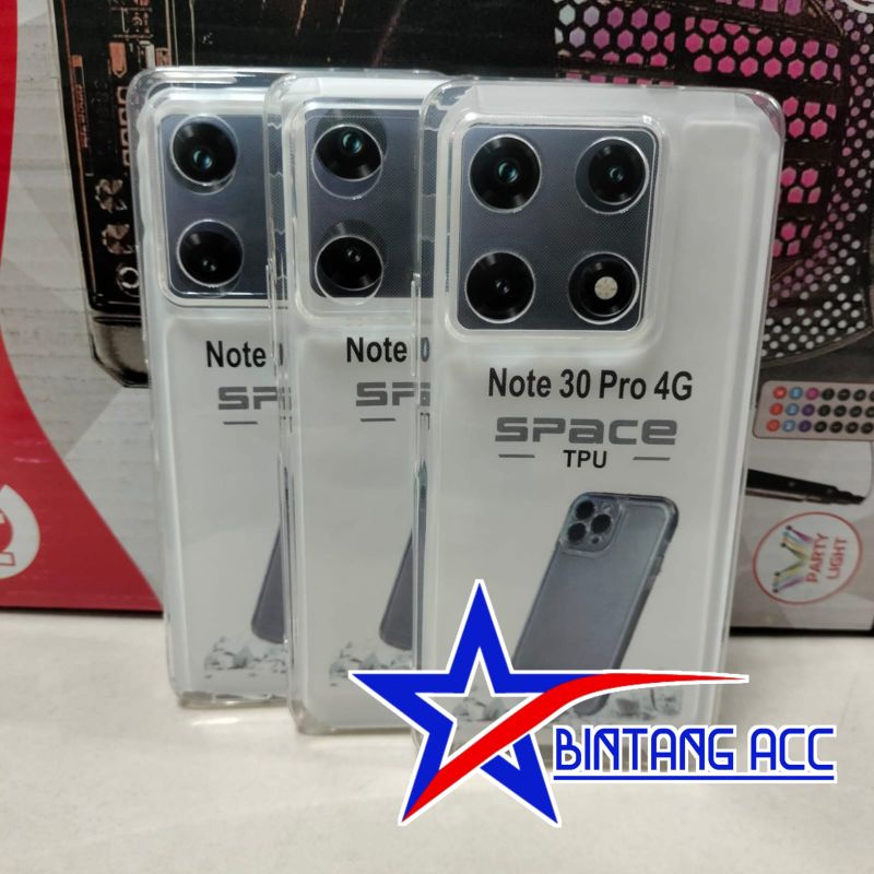 Silikon Casing Bening Infinix Not 30 Pro Case