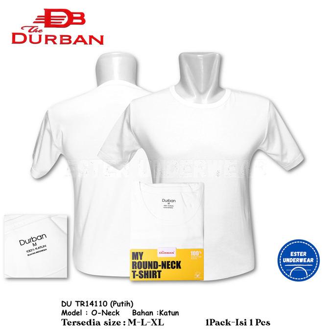 Kaos Dalam Pria DURBAN SPORT 14110 PUTIH ISI 1