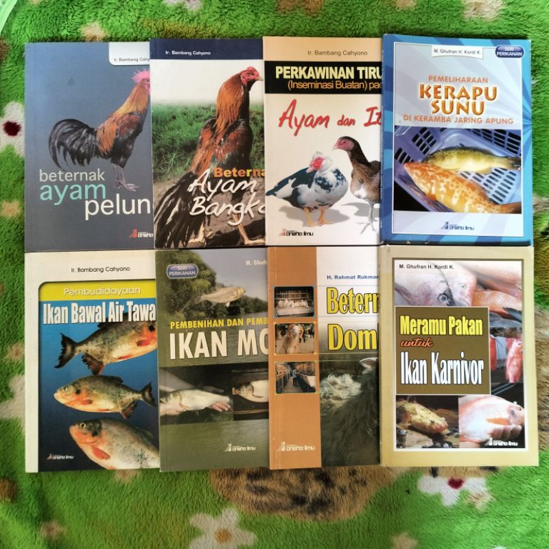 ORIGINAL BUKU BUDIDAYA BUDI DAYA BETERNAK AYAM PELUNG CONGKAK PERKAWINAN TIRUAN AYAM DAN ITIK KERAPU