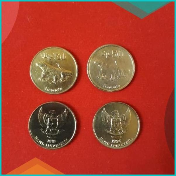 Koin Uang Kuno 50 rupiah Uang Lama Koleksi Asli Original 16novz3 tools