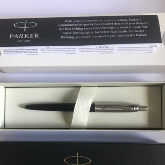 

Pul Parker Jotter Spc Bla Ballpoint Crome Trim ( Klip Sier )