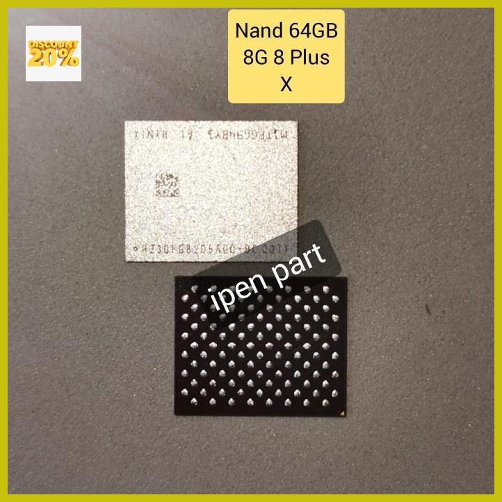 Ic Nand 64Gb Iphone X 8 8G 11 New 64 Gb Free Ongkir