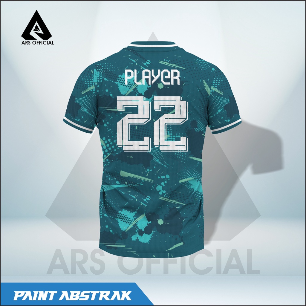 Jersey Futsal & Jersey Sepak Bola Printing Ars Paint Abstrak