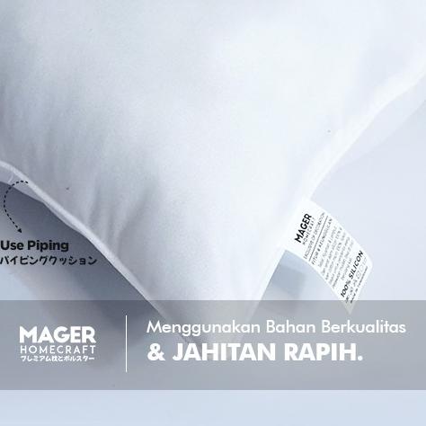 Paket 1 Bantal Tidur & 1 Guling Silicon 100% Grade A - MH