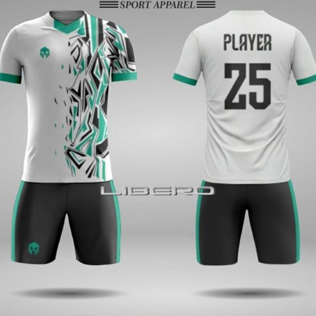 Jersey Futsal Free Nama Dan Nomor Kaos Futsal 1 Set Baju Dan Celana Kaos Bola Jersey Bola