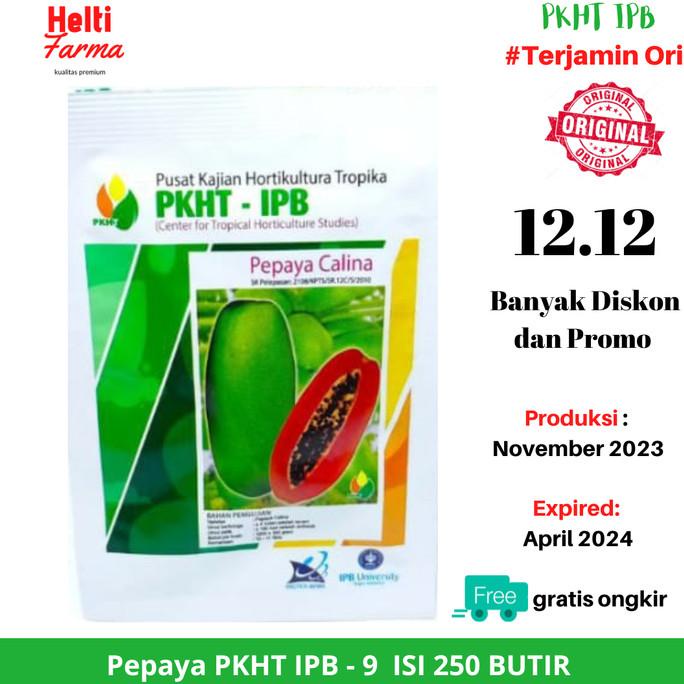 Benih Pepaya Calina/California IPB 9 PKHT-(250Butir)