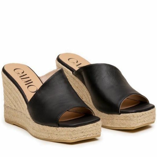 Sandal Wanita Kulit Gaimo Miel Women'S Wedges Original