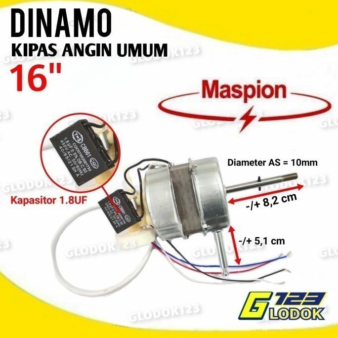 Dinamo Motor Mesin Kipas Angin Cosmos Maspion Miyako Sanken KDK RRT