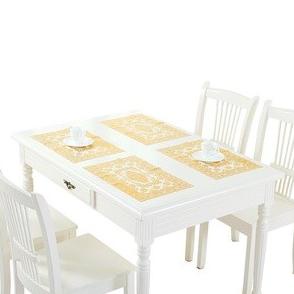 Taplak Meja Oval / Tatakan Piring Meja Makan / Alas Piring Tahan Panas