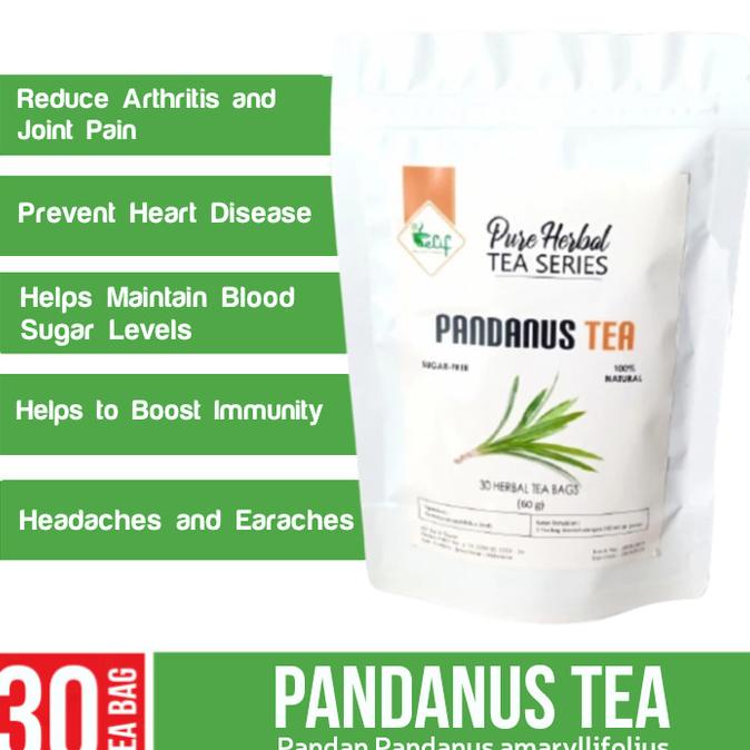 

Special Pandanus Tea Teh Daun Pandan Wangi ( 30 Tea Bag ) !!