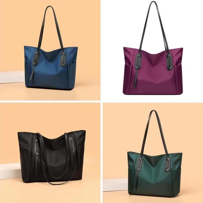 Tote Bag Nilon Colorfull Waterproof Premium Import