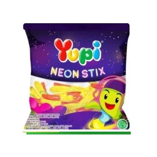 

Yupi Permen Gummy Neon Stix 45 Gram