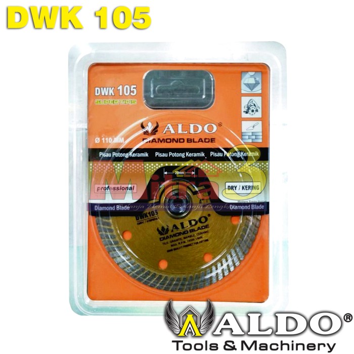 *$*$*$*$] Diamond Wheel ALDO DWK 105 Super Tipis / Mata Gerinda Potong Keramik