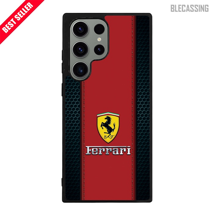 Hardcase Casing Samsung Galaxy S23 S22 S21 S20 S10 S9 S8 Note 20 10 9 FE Plus Ultra 5G Custom Ferrar
