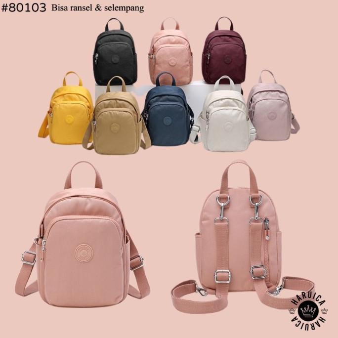 HARUICA BAG 80103 - tas selempang wanita - tas ransel kecil