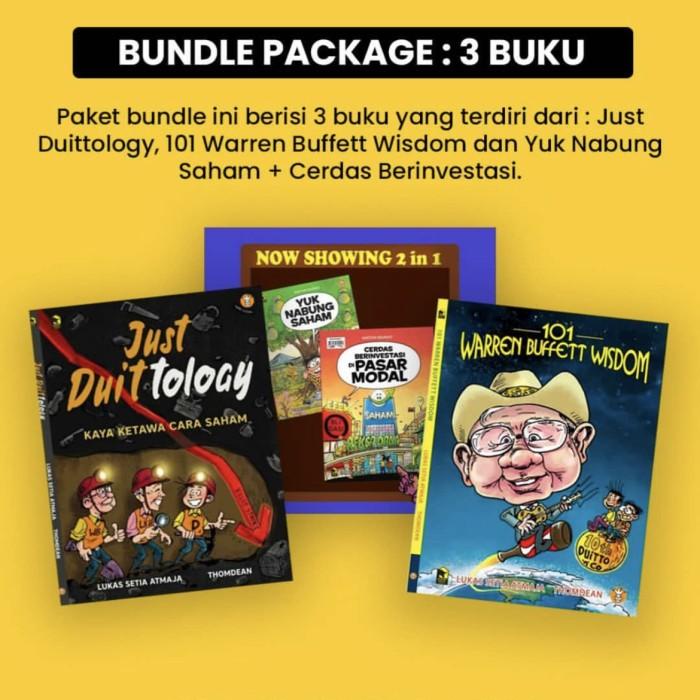 

Bundle 3 Buku Kartun - Warren Buffet, Duittology, Dan Yuk Nabung Saham 044