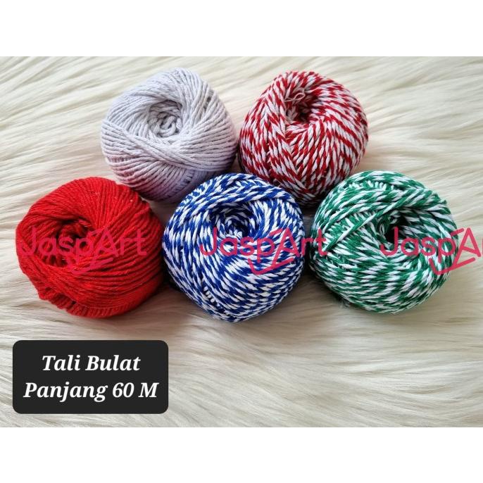 

Buruan serbu] Tali hangtag 60 M bakers twine benang katun tali hampers tali rami