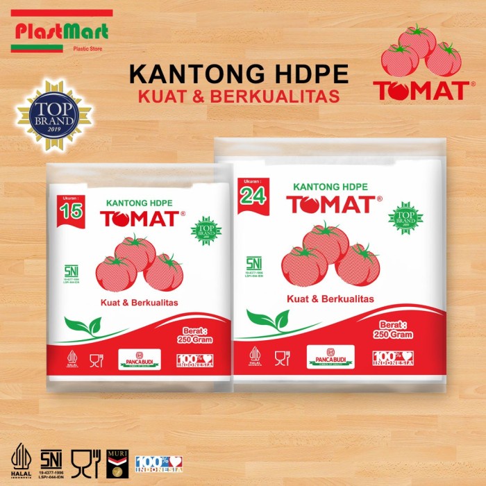 Kantong Plastik HD Tomat Bening / Kantong Kresek Bening