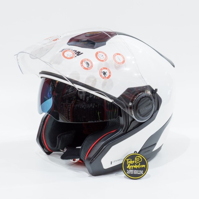 Helm Nolan N40.5 Special Ncom - Pure White