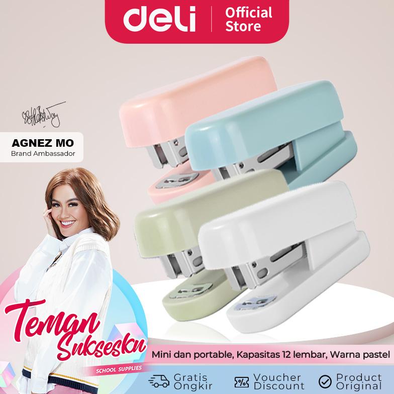 

Kreatif Deli Staples Mini / Stapler Kapasitas 12 Lembar Portable Ta202