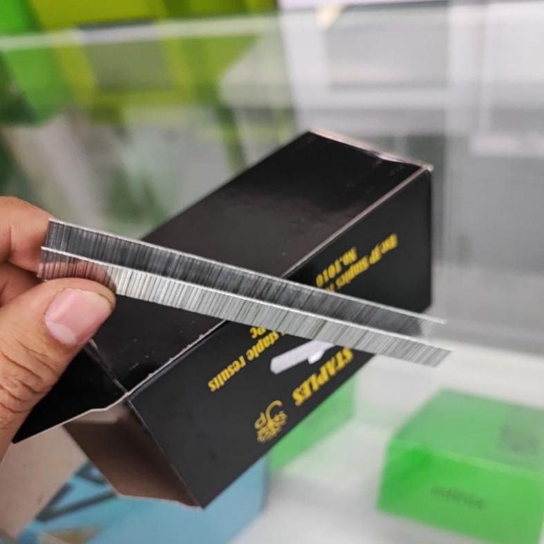 

Trendi 1010 J Isi Staples Tembak Angin 10Mm 1 Box (5000 Pcs)