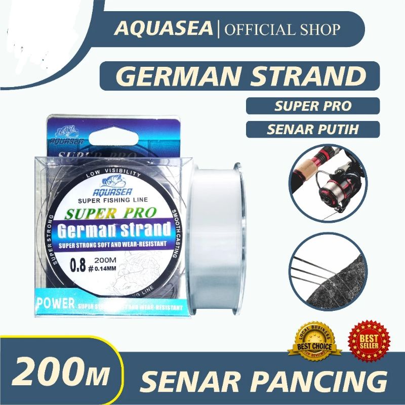 Senar benang pancing Import Jerman murah kuat