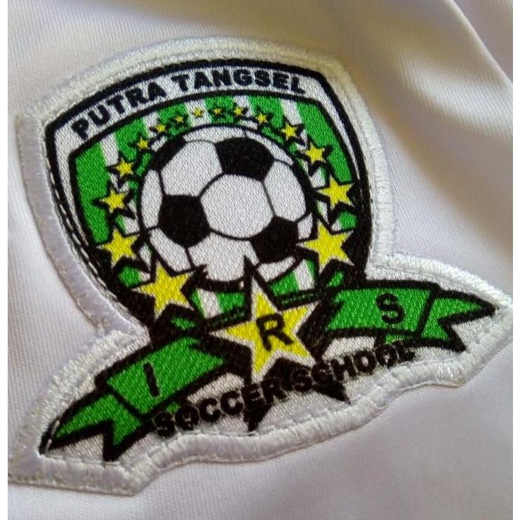 Trendi Patch Emblem Custom Logo Flock Bordir (Alternatif Woven)