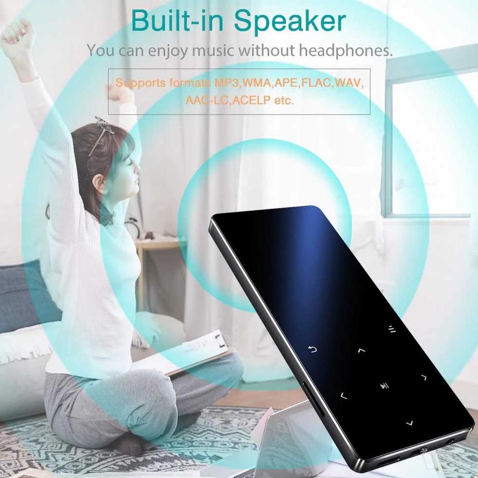 Tengsen MP3 Player Digital Audio Player Bluetooth Touchscreen - X3