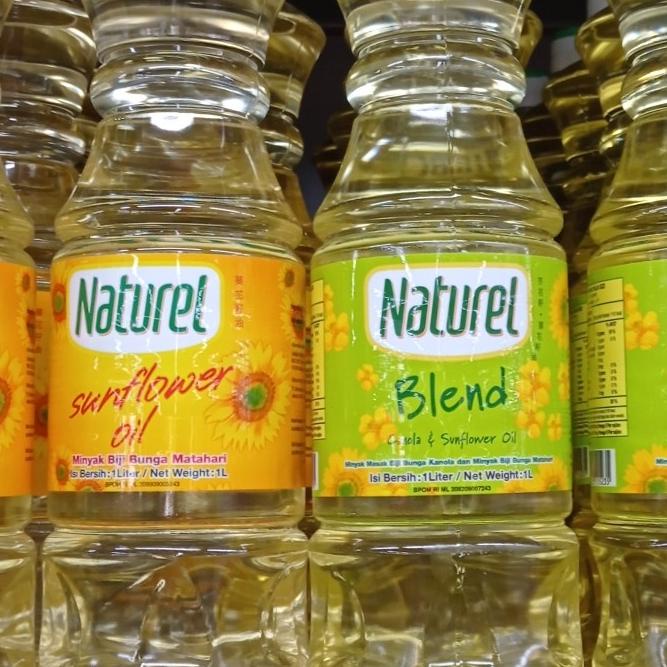 

hanya disini] naturel sun flower oil / blend canola & sunflower oil 1 liter