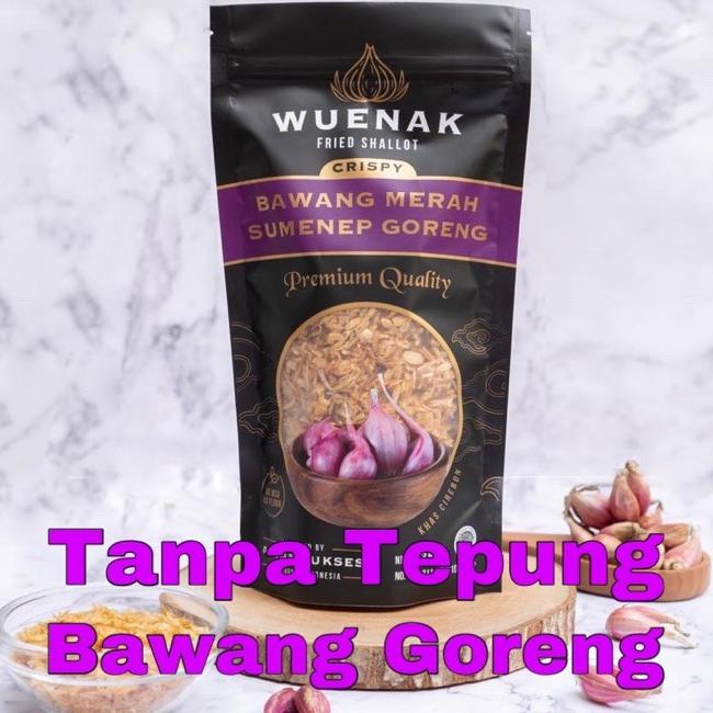 

Bawang Goreng Sumenep Tanpa Tepung Wuenak Netto 350G