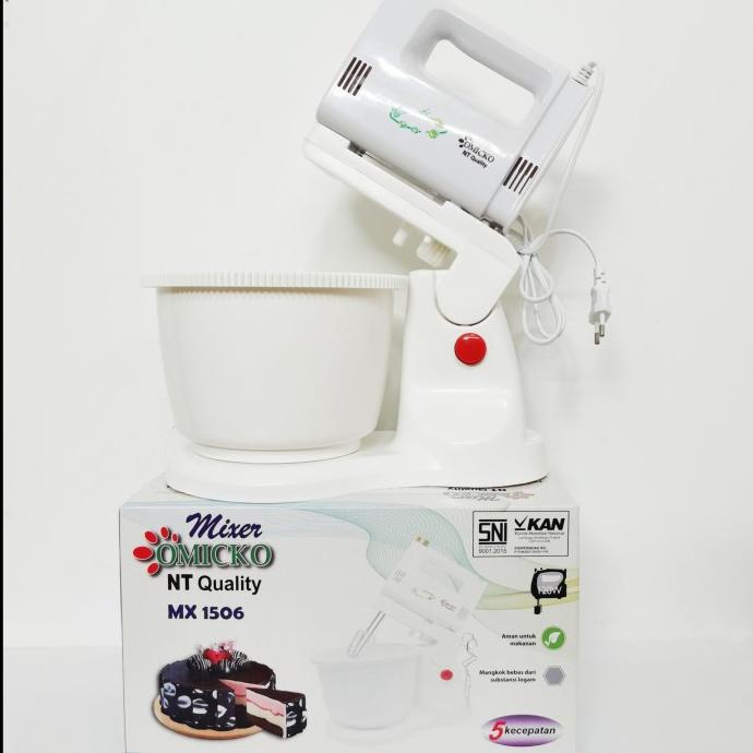 Mixer Duduk Omicko/Alat Kue-Hand Mixer Pengaduk Adonan Omicko