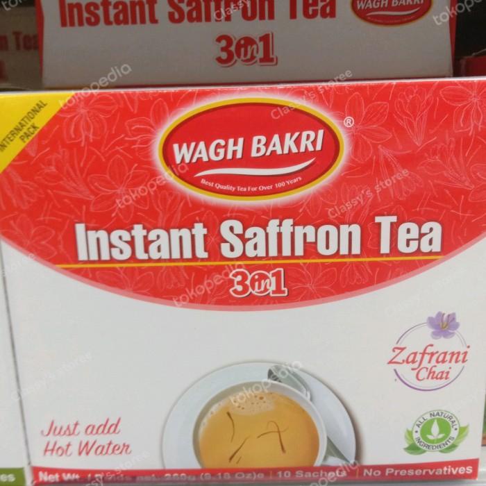 

Wagh Bakri Instant Saffron Tea 3 In 1/Minuman Serbuk Teh Saffron 10S 076