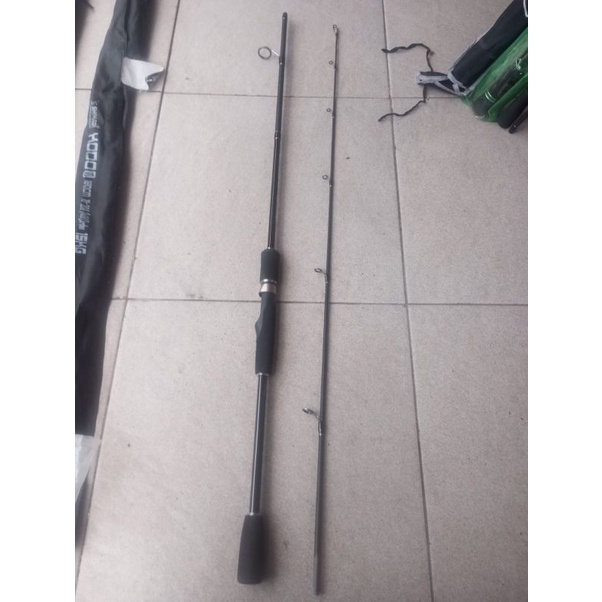 promo cuci gudang joran pancing carbon kenzi blackberry 8-17 lbs dan 10-20 lbs panjang 180 murah lar