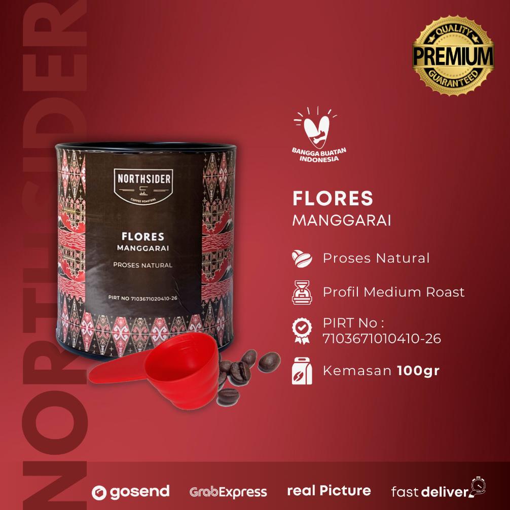 

Northsider Kopi arabika Flores Manggarai Natural coffee 100g