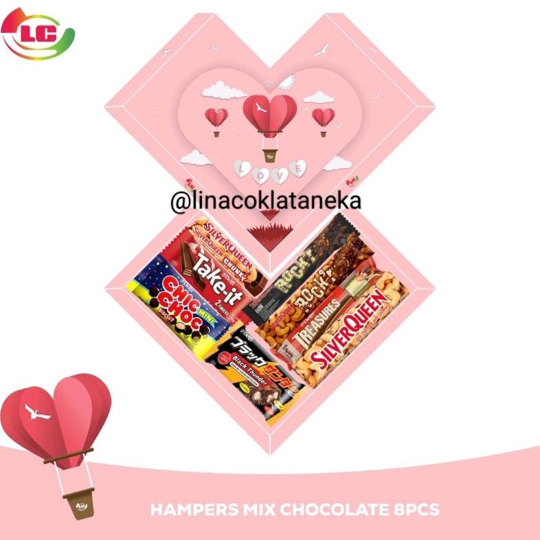 

Bisa Cod Paket Hampers Coklat Love Mix Cod