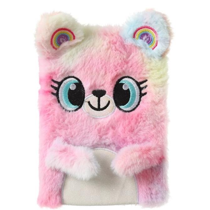 

Buku Diary Anak Perempuan Notebook Bulu Gembok Kitty Original Impor